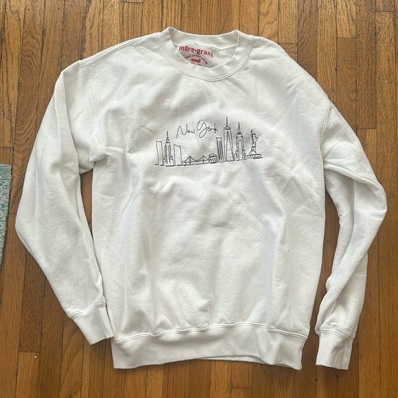 mûre + grand Sweaters - 100% Cotton New York Sweater, Size Small